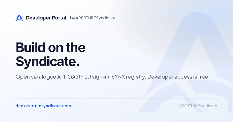 Developer portal — API keys, docs & integrations